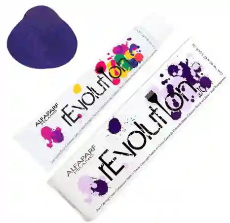 Alfaparf Tinte Revolution Fantasía Tono Rich Purple (incluye Guantes + Tratamiento)