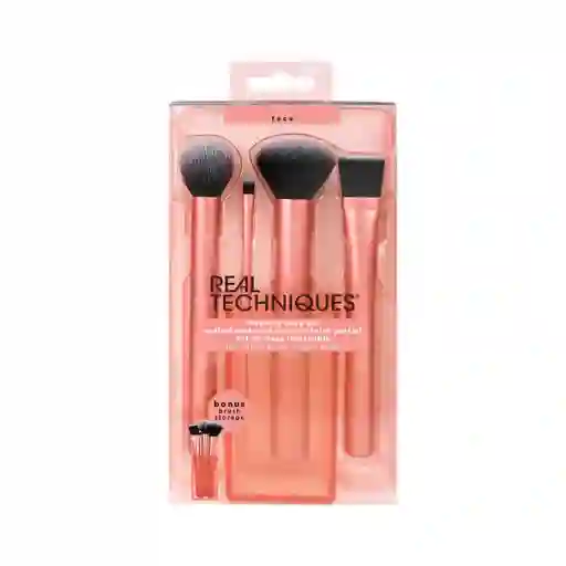 Juego De Brochas De Maquillaje Flawless Base Real Techniques