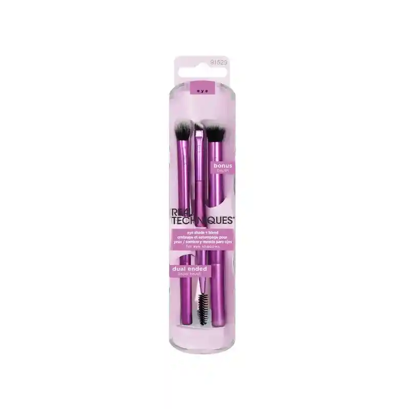 Set Brochas Para Maquillaje De Ojos Real Techniques