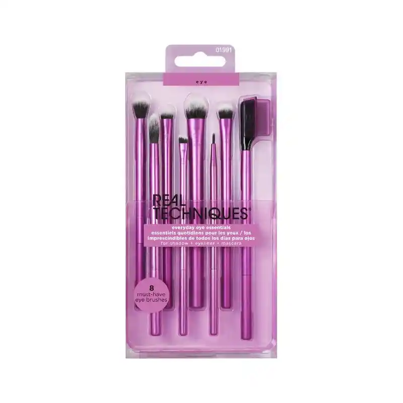 Juego De Brochas De Maquillaje Esenciales Real Techniques