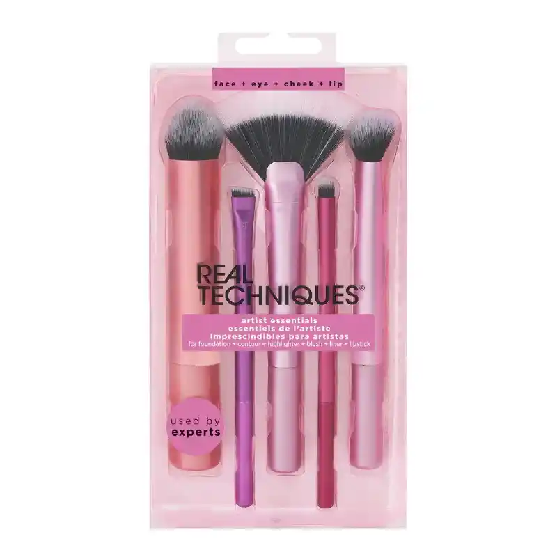 Juego De Pinceles De Maquillaje Esenciales Real Techniques