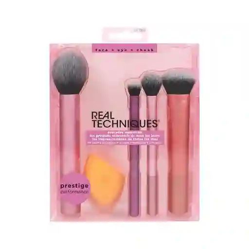 Juego De Brochas De Maquillaje Esenciales Real Techniques