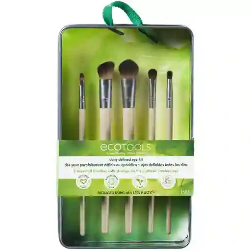 Kit De Brochas Para Maquillaje De Ojos Daily Defined Eco Tools