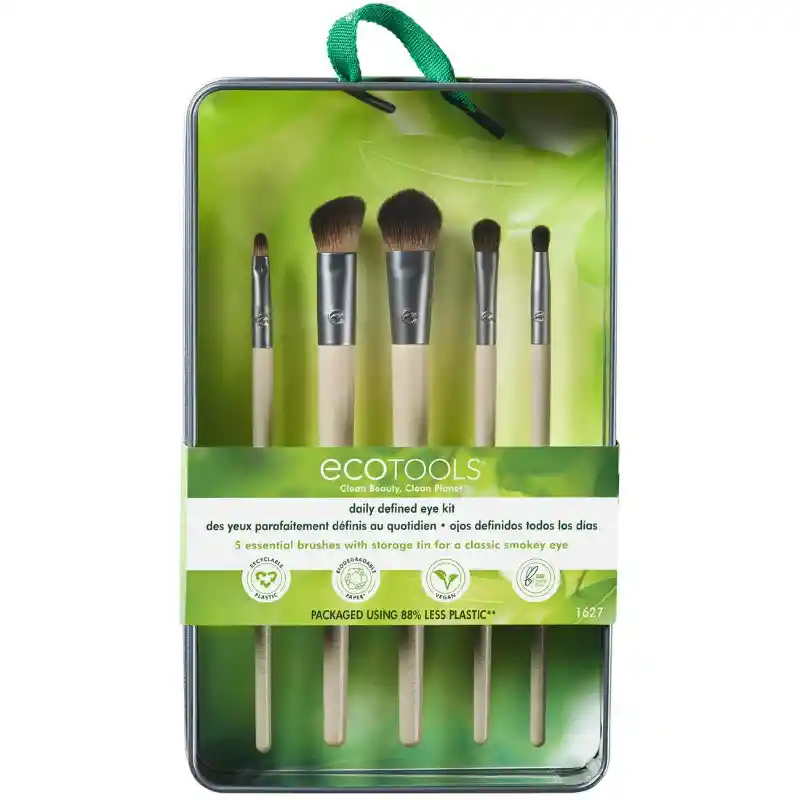 Kit De Brochas Para Maquillaje De Ojos Daily Defined Eco Tools