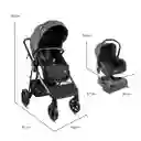 Bebésit Coche Trave System Cosmos Gray 5284gy