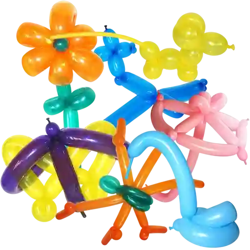 Bombas Tubito Mil Figuras Colores Surtidos