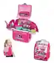 Set De Cocina Juguete Infantil Maleta 2 En 1 Con Accesorios