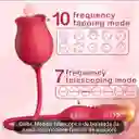 Juguete Sexual En Forma De Rosa Doble Estimulación