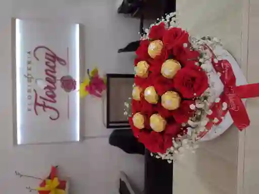 Caja Corazon Pequeño Chocolates