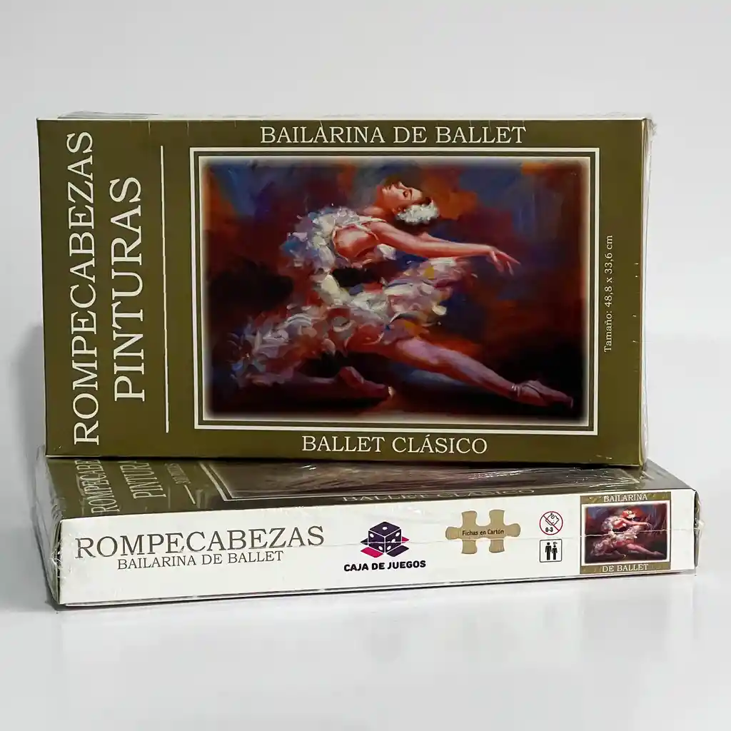 Rompecabezas De 1.000 Piezas Motivo Bailarina De Ballet