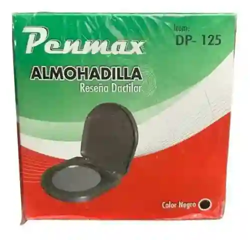 Huellero Almohadilla Dactilar Penmax 125 Grande