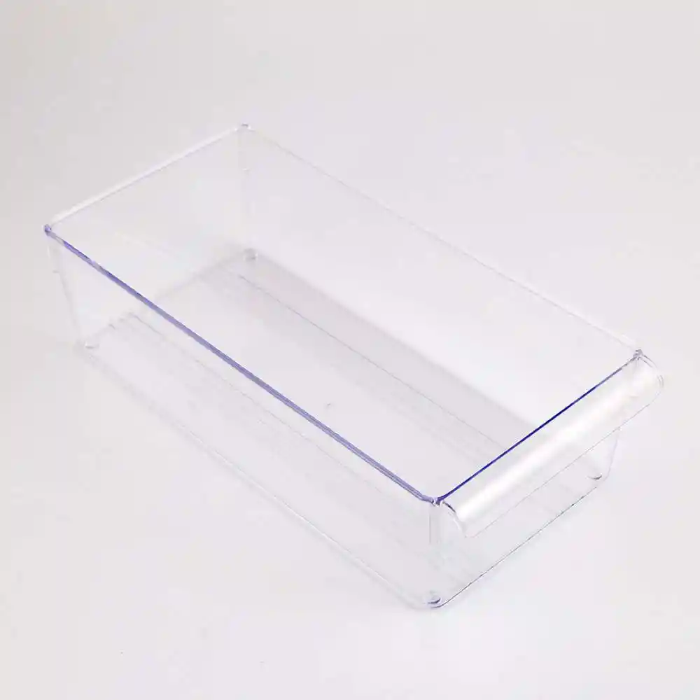 Organizador Plasticforte 18x10x37cm Translucido Plastico