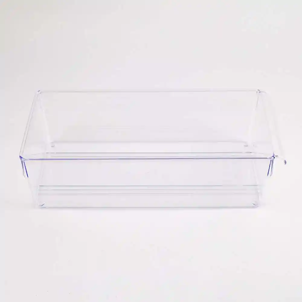 Organizador Plasticforte 18x10x37cm Translucido Plastico