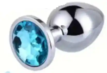Plug Anal De Color Azul Oceano