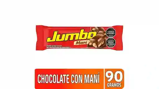 Chocolatina Jumbo Maní 90g