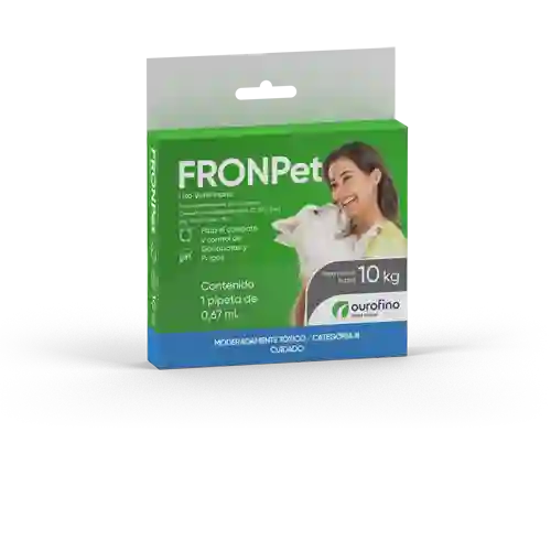 Fronpet 0.67 Ml Hasta 10 Kg