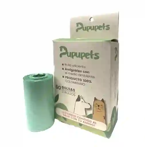 Pupupets Vainilla 3 Rollos
