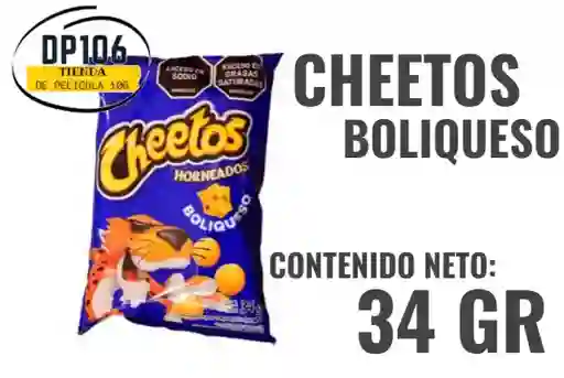 Cheetos Boliqueso X 34 Gr / Paquete Personal Pasabocas