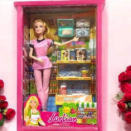 Muñeca Tipo Barbie Juguete Lorlian Para Niñas Supermercado