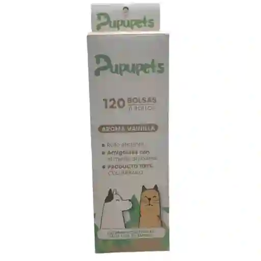Pupupets Vainilla 6 Rollos