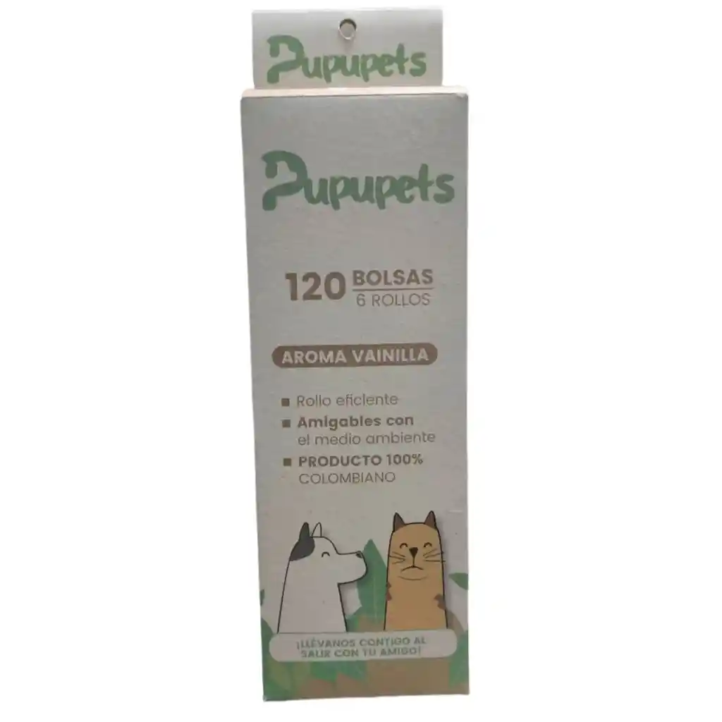 Pupupets Vainilla 6 Rollos