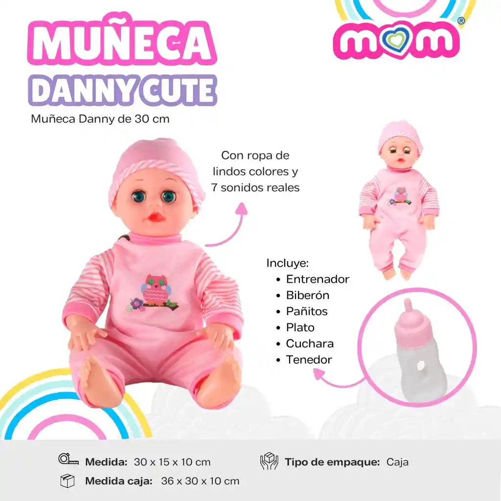 Reditoys Muñeca Danny Cute
