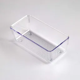 Organizador Plasticforte 7x5x15cm Translucido Plastico