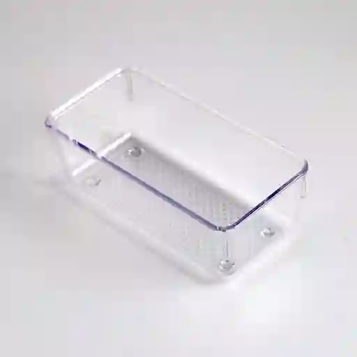 Organizador Plasticforte 7x5x15cm Translucido Plastico