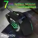 Mouse Gamer X7 Usb 7 Botones Optico Luz Led Multicolor