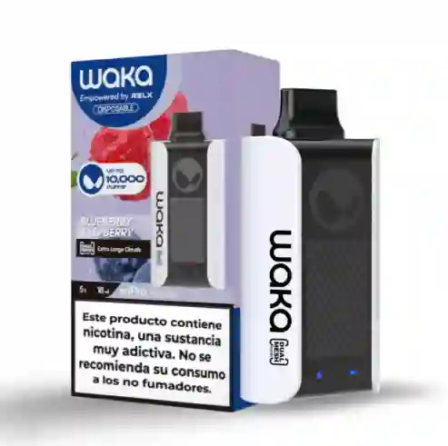 Vape Waka Sopro - Blueberry Raspberry - 10.000 Puff - 5%