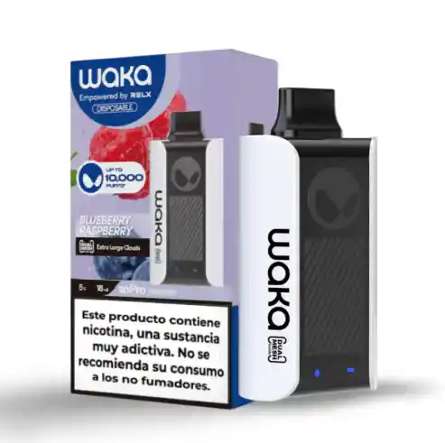 Vape Waka Sopro - Blueberry Raspberry - 10.000 Puff - 5%