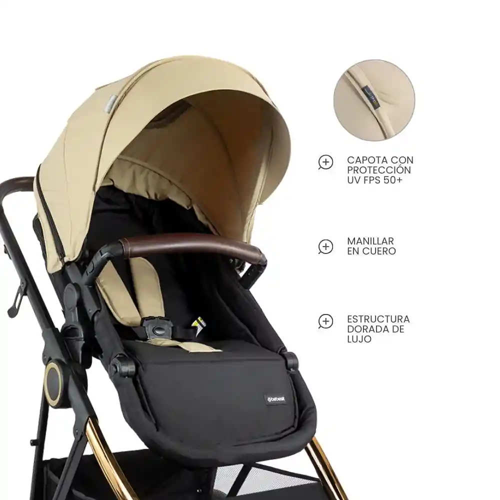 Bebesit Coche Travel System Cosmos Beige