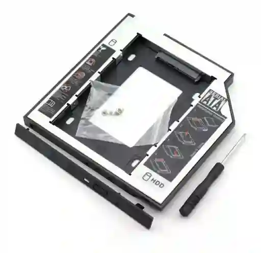 Caddy Hdd Disco Duro Mac O Portatil Sata 9.5m + Atornillado