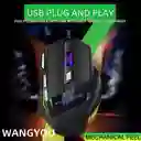 Mouse Gamer X7 Usb 7 Botones Optico Luz Led Multicolor