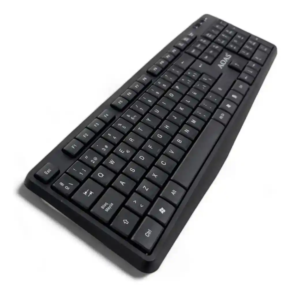 Teclado Alámbrico Con Cable Usb Para Pc, Teclas Silenciosa
