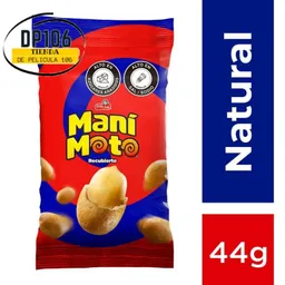 Mani Moto Natural X 44 Gr. Paquete Personal Pasabocas