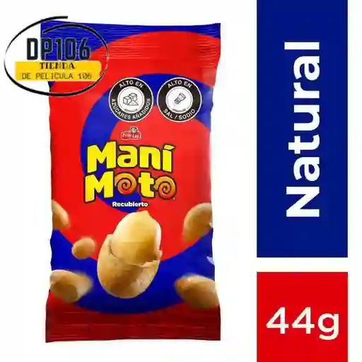 Mani Moto Natural X 44 Gr. Paquete Personal Pasabocas