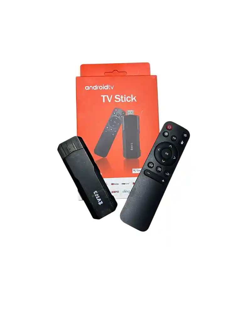 Tv Stick Smart Tv Android 14 4k Wifi Hdmi Fire Stick, Color Negro, Tipo De Control Remoto Estándar