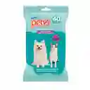 Pañitos Humedos Con Clorhexidina 40 Uni Petys