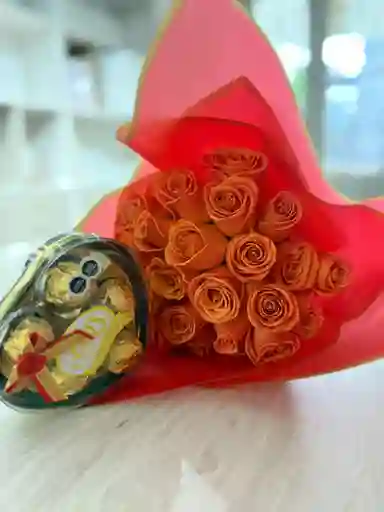 Bouquet Naranja Promo