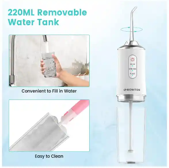 Irrigador Dental Eléctrico Portátil