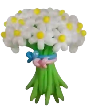 Bombas Tubito Mil Figuras Cromadas Rosada X 10