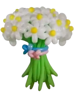 Bombas Tubito Mil Figuras Cromadas Rosada X 10
