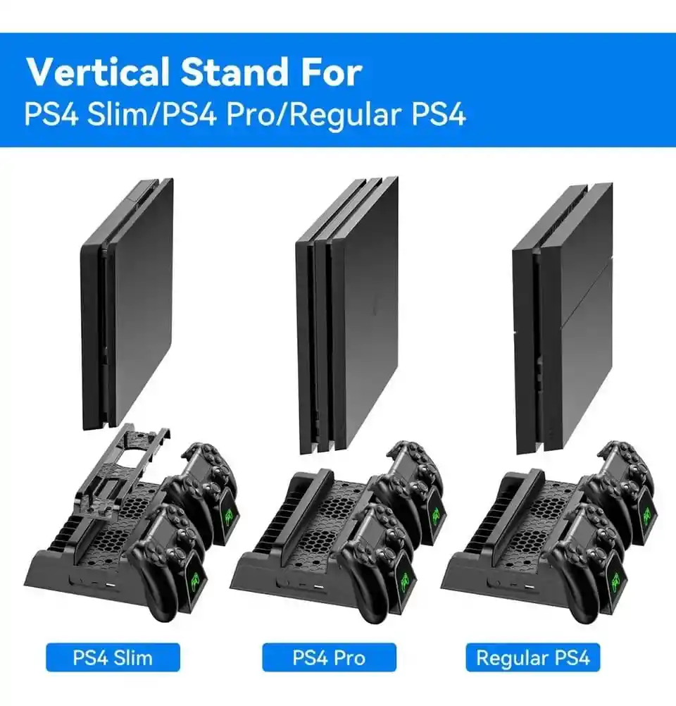 Estación De Ventilador De Refrigeración Ps4