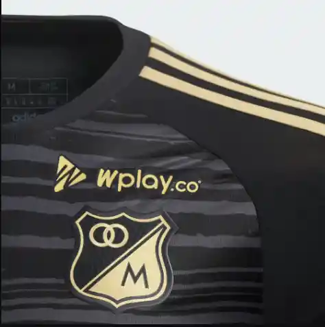 Camiseta Millonarios Futbol Club Tercera Equipación Negra Para Dama (talla Xl)