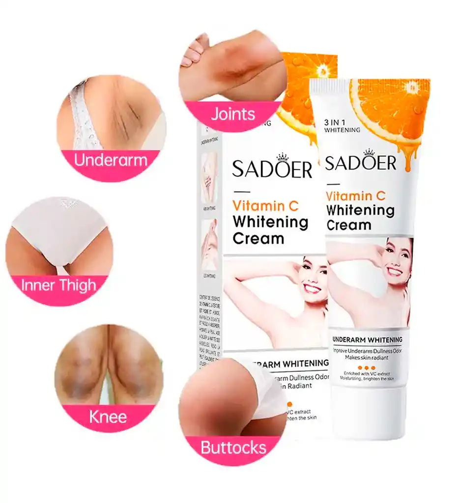 Crema Despigmentante De Axilas Con Vitamina C