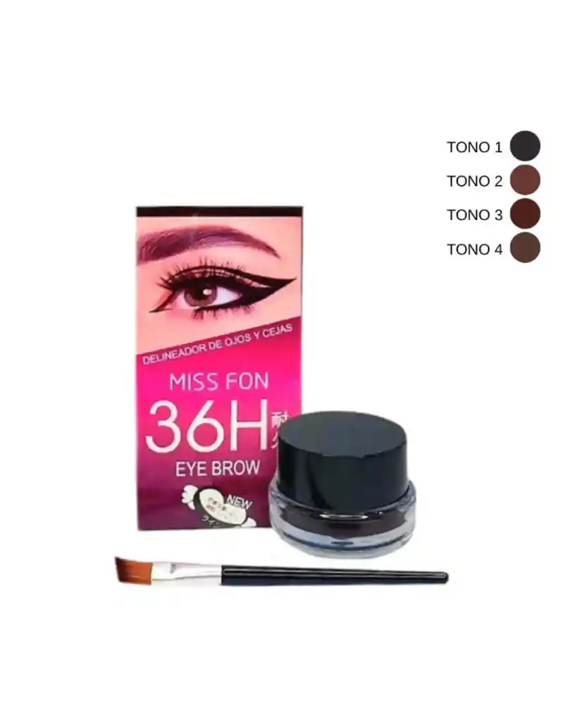 Betun De Cejas 36h Miss Fon Tono 1