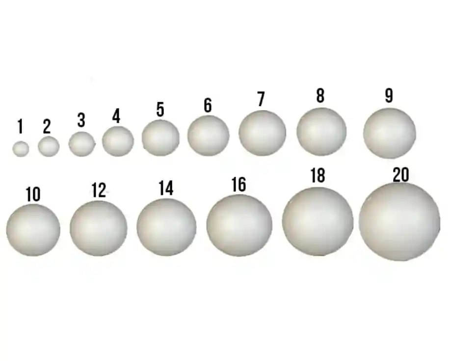 Pelota De Icopor Bola De Icopor Esfera De 5 Cm