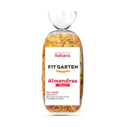 Pan Sahara Neutro Tajado 250g Fit Garten