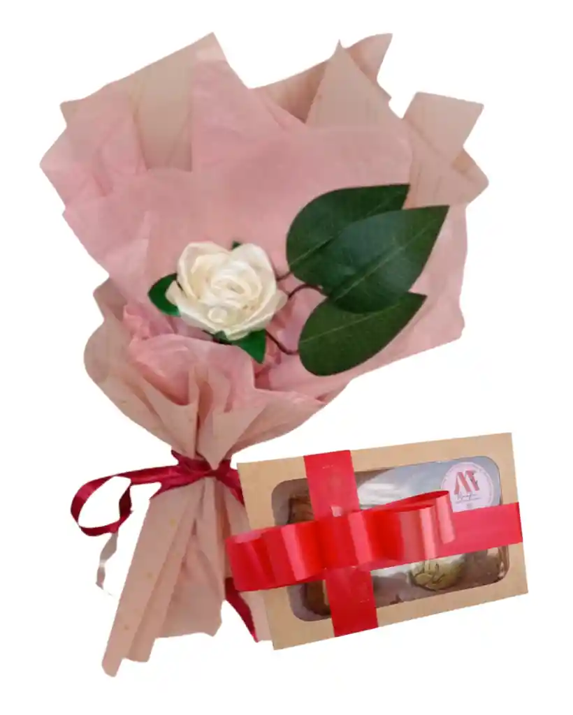 Rosa Y Chocolates Para Regalar